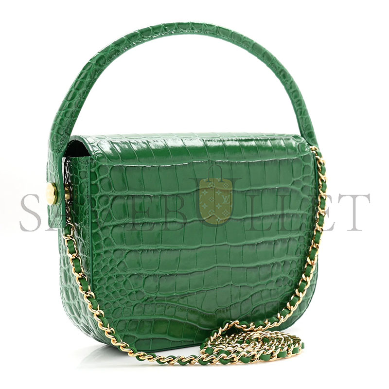 Ch**el MASTER MINI FLAP BAG WITH TOP HANDLE AS6424 (20*16*5cm)